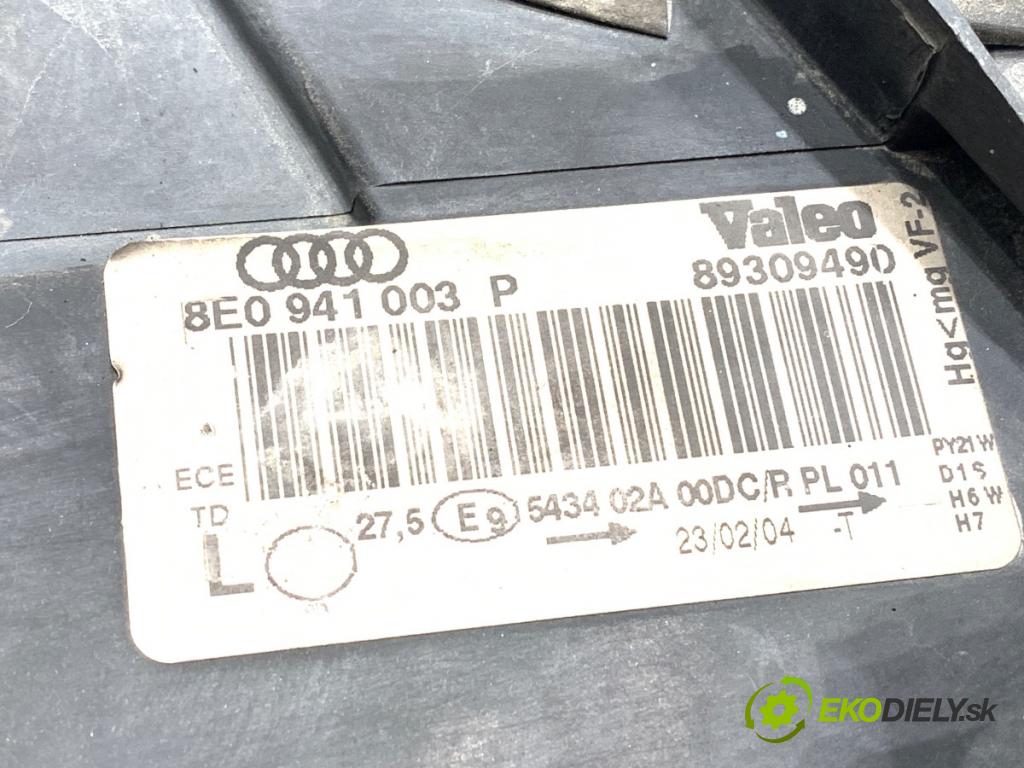 AUDI A4 B6 Kombi 2004 96 kW 1.9 TDI 1896 světlomet levý přední část XENON 8E0941003P