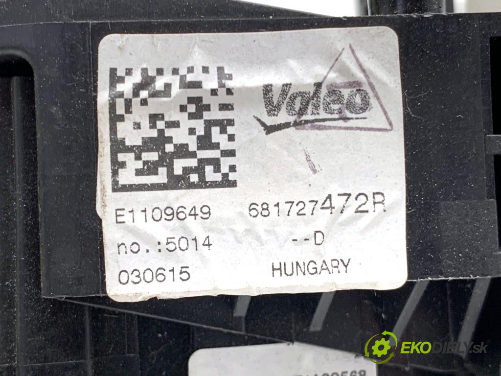 DACIA DUSTER SUV 2015 77 kW 1.6 16V 1598 Prepínač kombinovaný 681727472R (Prepínacie páčky pod volantom)
