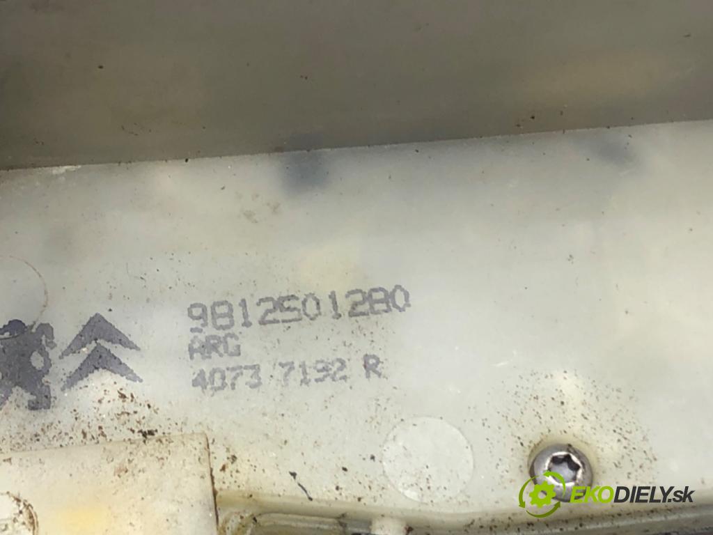 PEUGEOT 2008 I (CU_) 2013 - 2022    1.6 BlueHDi 100 73 kW [100 KM] olej napędowy 2015 - 2022  zámok dveře levý zadní část 9812501280