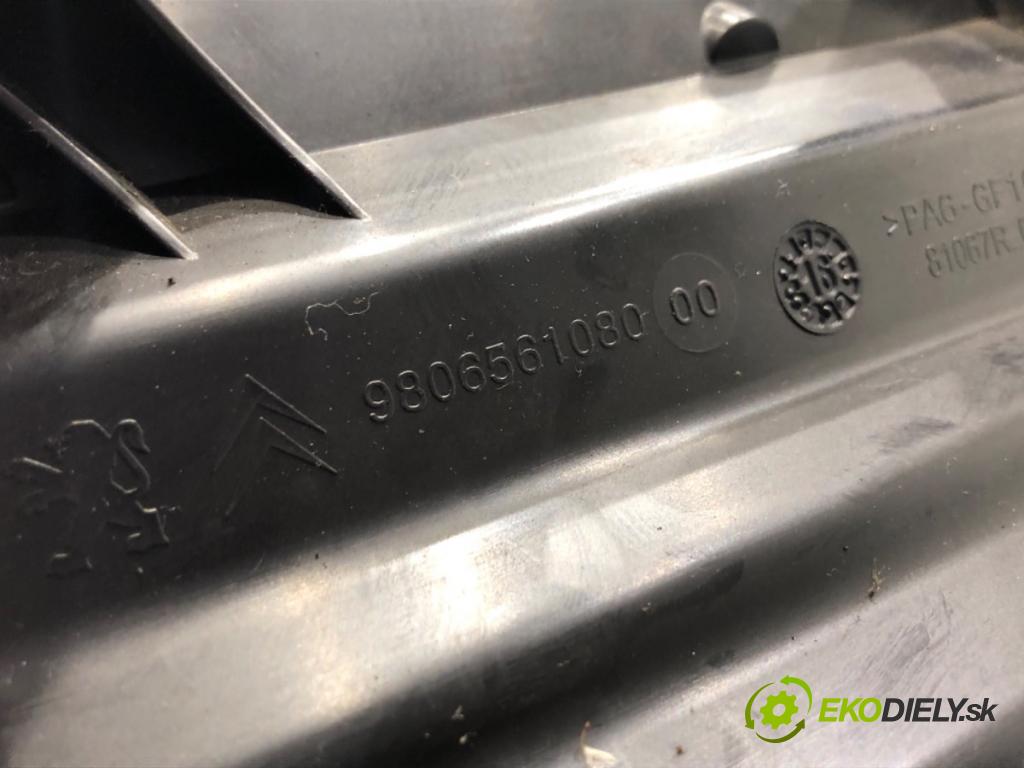 PEUGEOT 2008 I (CU_) 2013 - 2022    1.6 BlueHDi 100 73 kW [100 KM] olej napędowy 2015 - 2022  Obal filtra vzduchu 9806561080 (Obal filtra vzduchu)