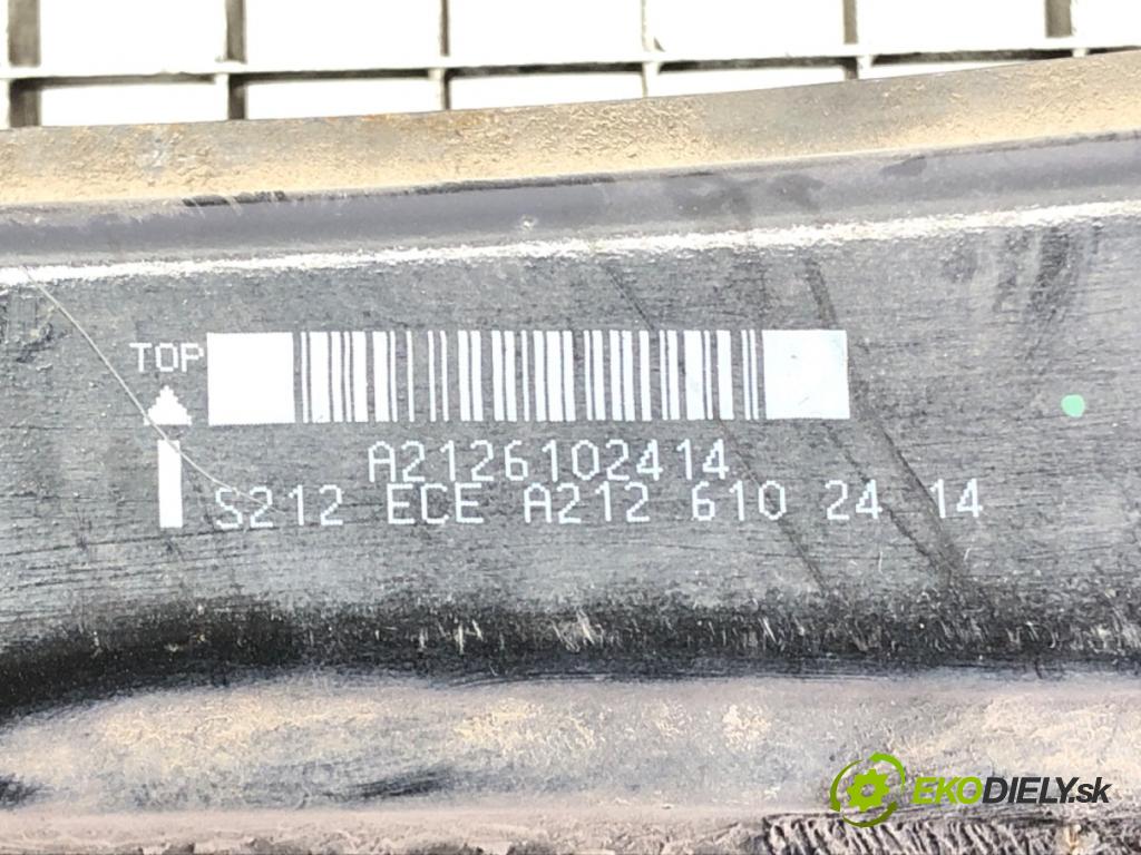 MERCEDES-BENZ KLASA E T-Model (S212) 2009 - 2016    E 200 CDI / BlueTEC (212.205, 212.206) 100 kW [136 KM] olej napędowy 2009 - 2016  výztuha nárazníka zadní část A2126102414 (Výztuhy zadní)