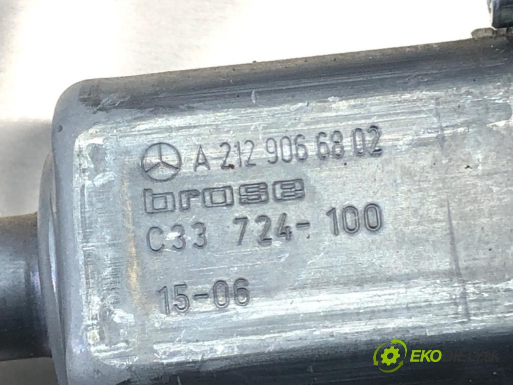 MERCEDES-BENZ KLASA E T-Model (S212) 2009 - 2016    E 200 CDI / BlueTEC (212.205, 212.206) 100 kW [136 KM] olej napędowy 2009 - 2016  mechanismus okna levý přední část A2129066802