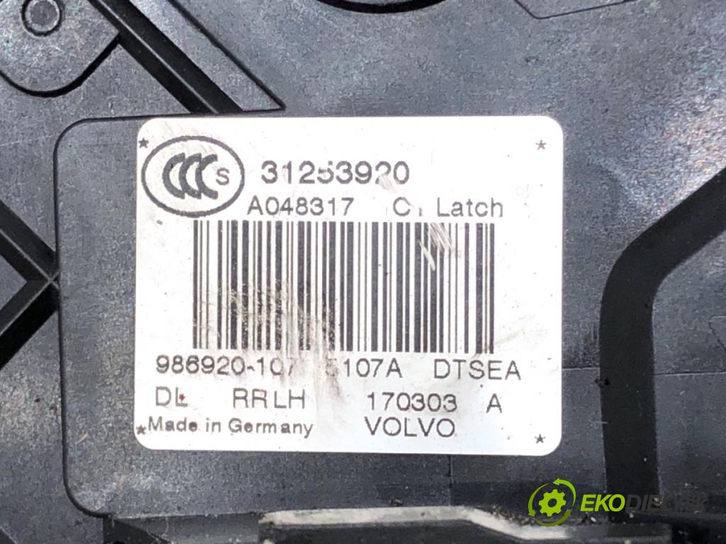 VOLVO XC60 I SUV 2017 110 kW D3 1969 zámok dveře levý zadní část 31253920