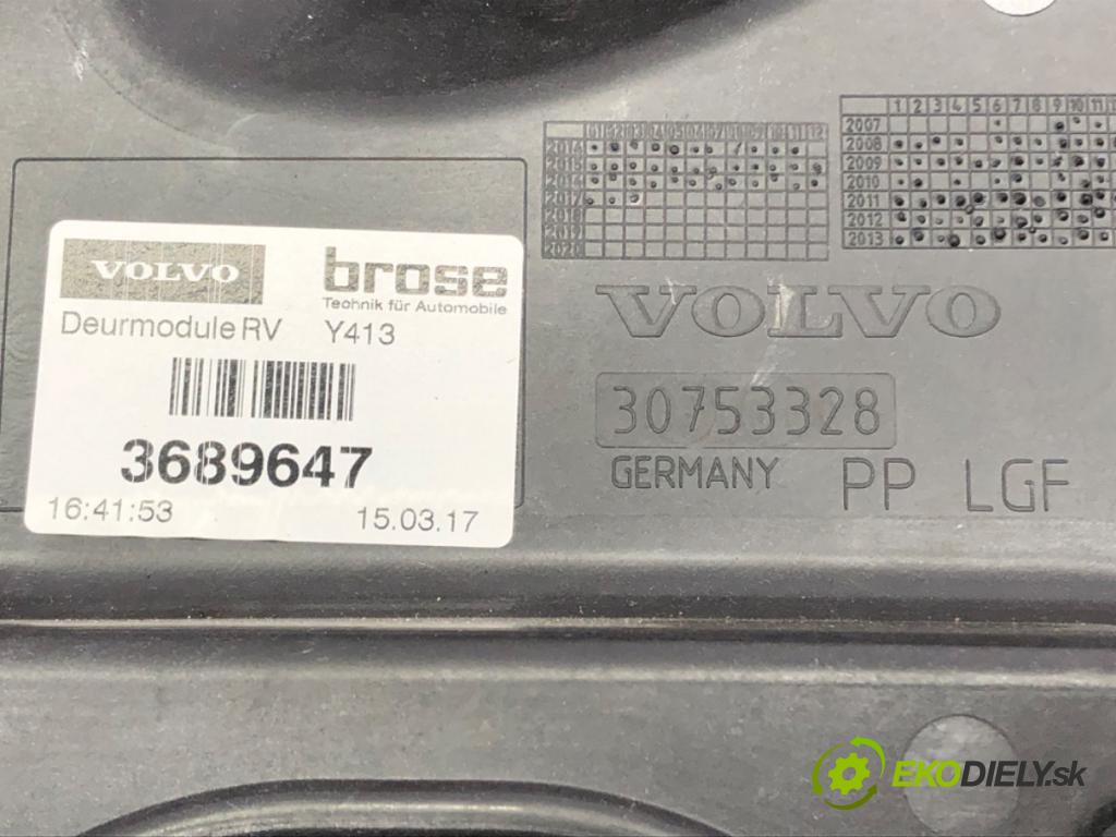 VOLVO XC60 I SUV (156) 2008 - 2017    D3 110 kW [150 KM] olej napędowy 2015 - 2017  mechanismus okna pravý přední část 30753328