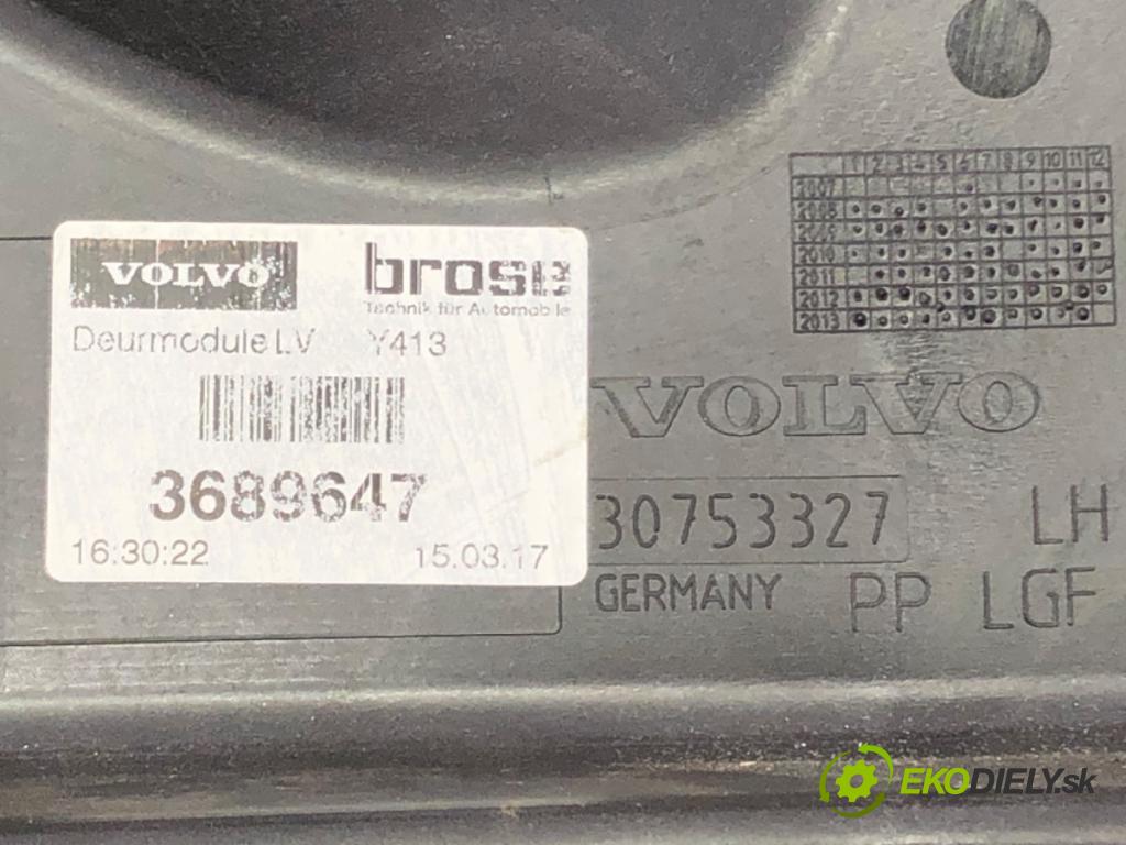 VOLVO XC60 I SUV (156) 2008 - 2017    D3 110 kW [150 KM] olej napędowy 2015 - 2017  mechanismus okna levý přední část 30753327
