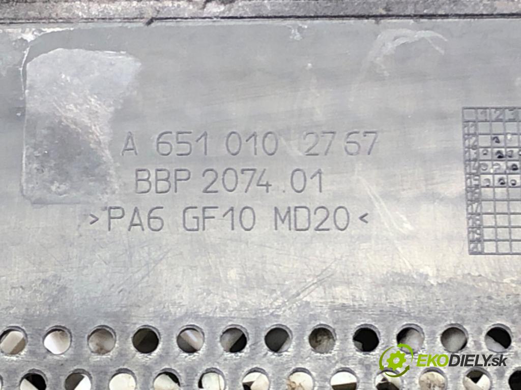 MERCEDES-BENZ KLASA E T-Model (S212) 2009 - 2016    E 200 CDI / BlueTEC (212.205, 212.206) 100 kW [136 KM] olej napędowy 2009 - 2016  Kryt Motor A6510102767 (Kryt motora)