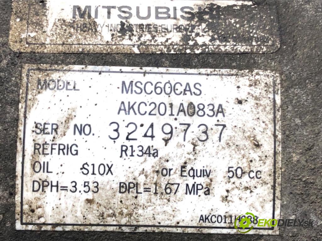 SUZUKI SX4 liftback 2008 79 kW 1.6 VVT (RW 416) 1586 kompresor klimatizace MSC60CAS (Kompresory)