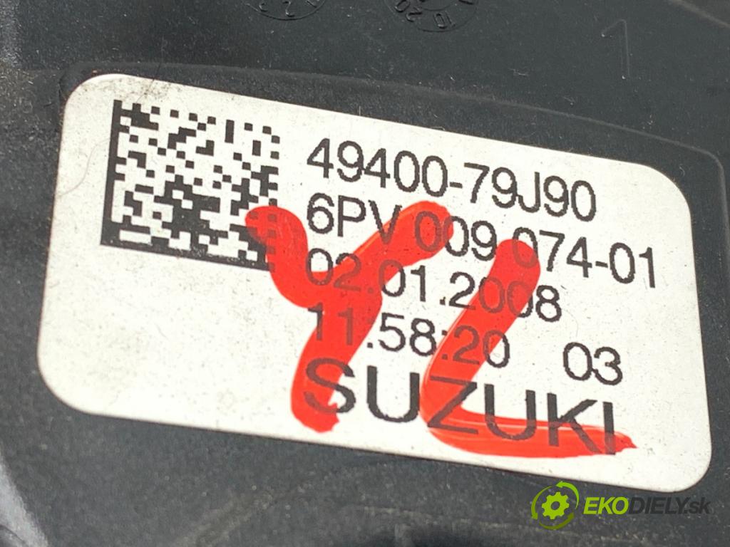 SUZUKI SX4 liftback 2008 79 kW 1.6 VVT (RW 416) 1586 Potenciometer plynu 49400-79J90 6PV009074 (Pedál)