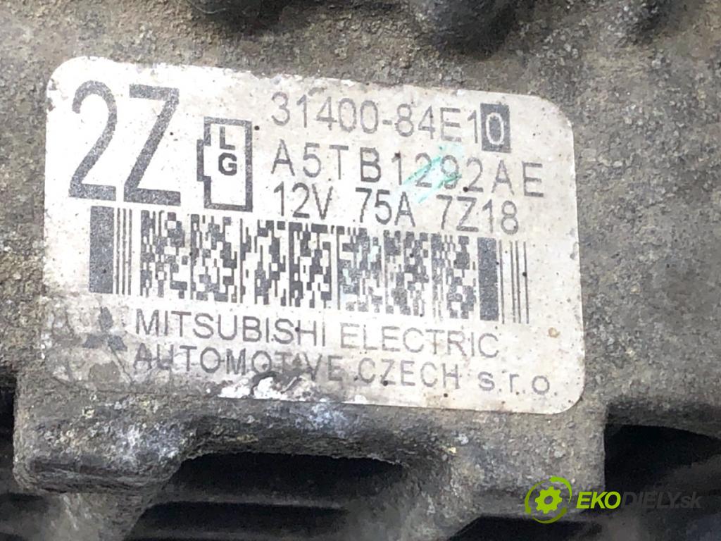 SUZUKI SX4 liftback 2008 79 kW 1.6 VVT (RW 416) 1586 Alternátor 31400-84E10 (Alternátor)