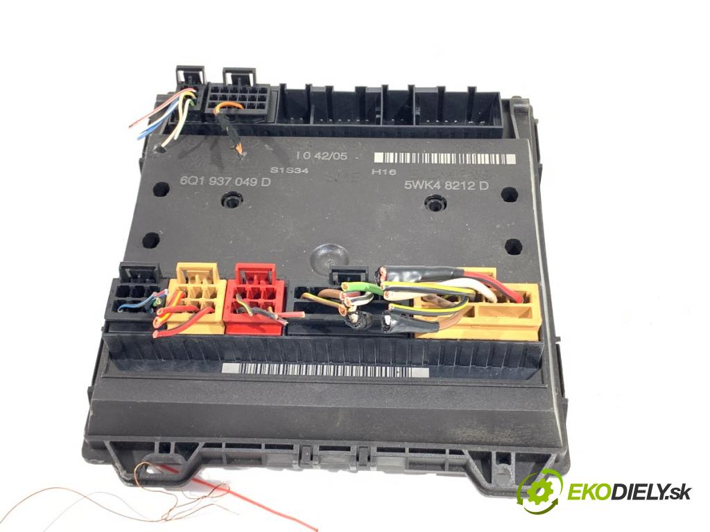 SKODA FABIA I liftback 2005 55 kW 1.4 16V 1390 Modul komfortu 6Q1937049D (Modul komfortu)