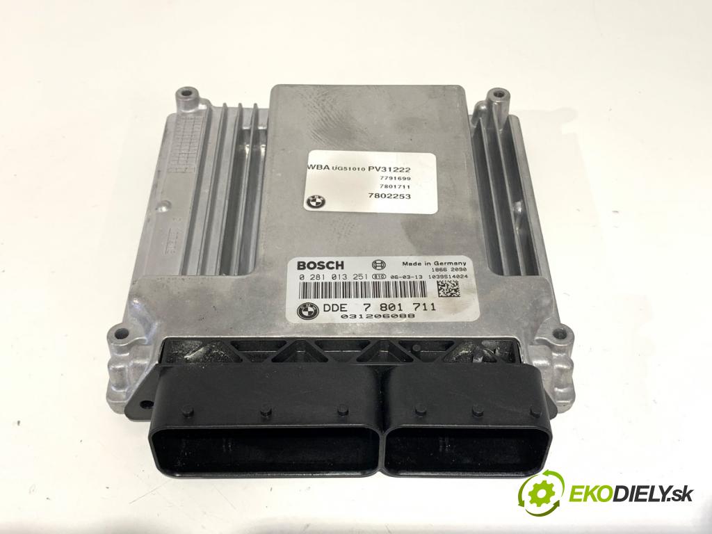 BMW E87 liftback 2006 120 kW 120 d 1995 riadiaca jednotka Motor 7801711 (Riadiaca jednotka)