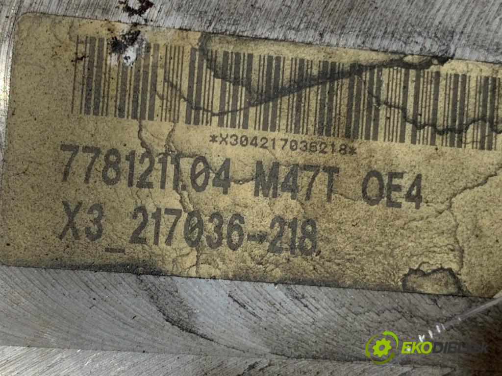 BMW 1 (E87) 2003 - 2013    120 d 120 kW [163 KM] olej napędowy 2004 - 2011  Motor M47N2 (Motor)