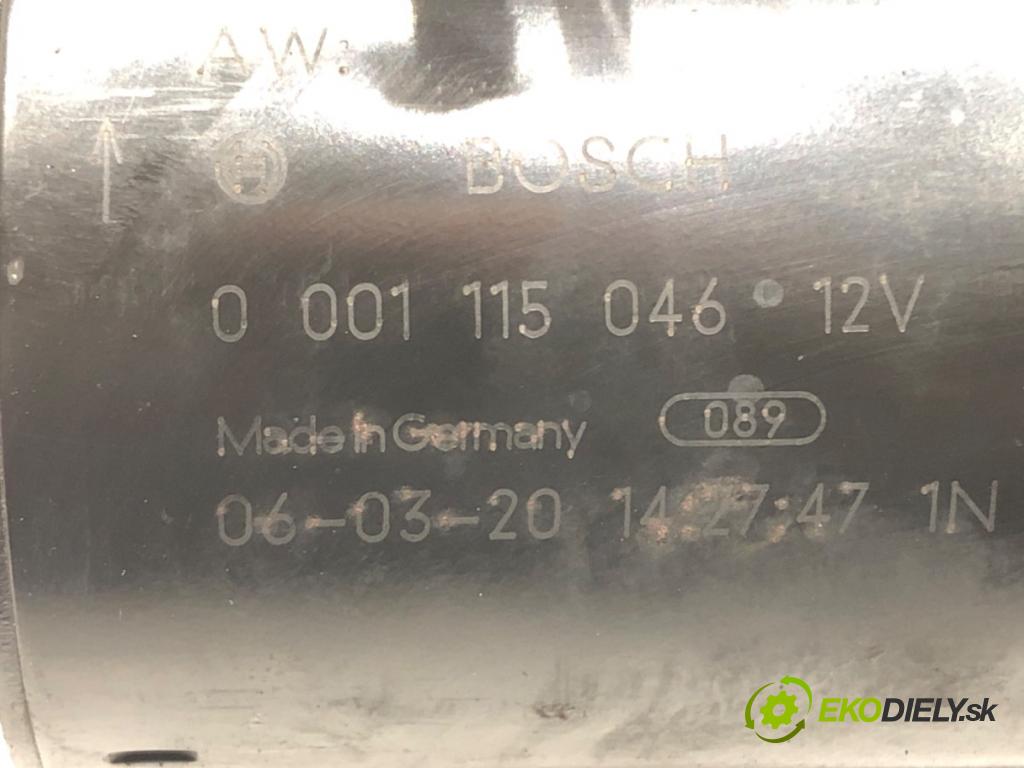 BMW E87 liftback 2006 120 kW 120 d 1995 Štartér 0001115046 (Štartér)