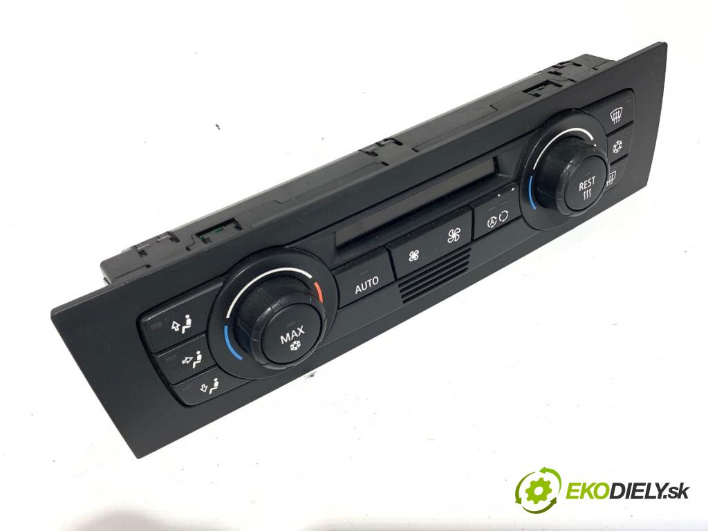 BMW E87 liftback 2006 120 kW 120 d 1995 Panel ovládania kúrenia 9117136 (Prepínacie páčky pod volantom)
