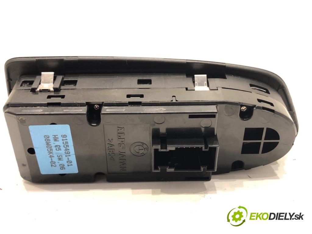 BMW 1 (E87) 2003 - 2013    118 d 105 kW [143 KM] olej napędowy 2007 - 2011  Prepínač okien 9155491 (Prepínacie páčky pod volantom)