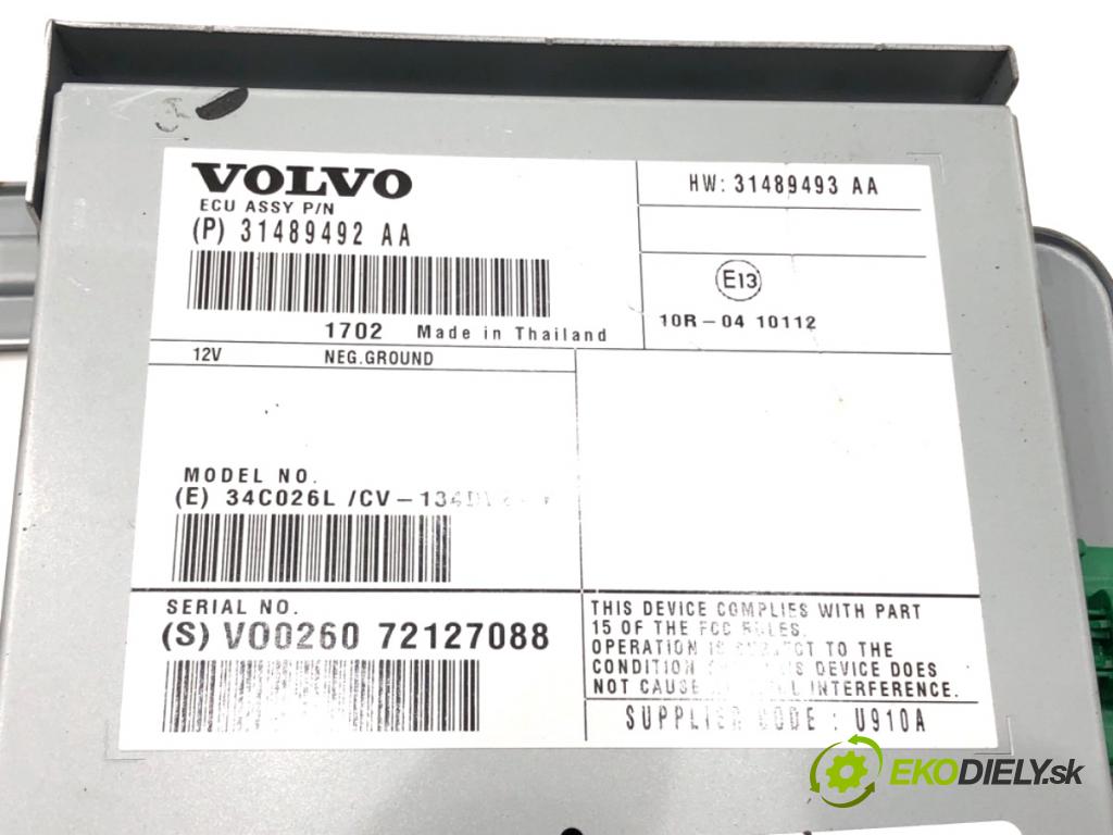 VOLVO XC60 I SUV 2017 110 kW D3 1969 Zosilňovač radia 31489492AA (Zosilňovač)