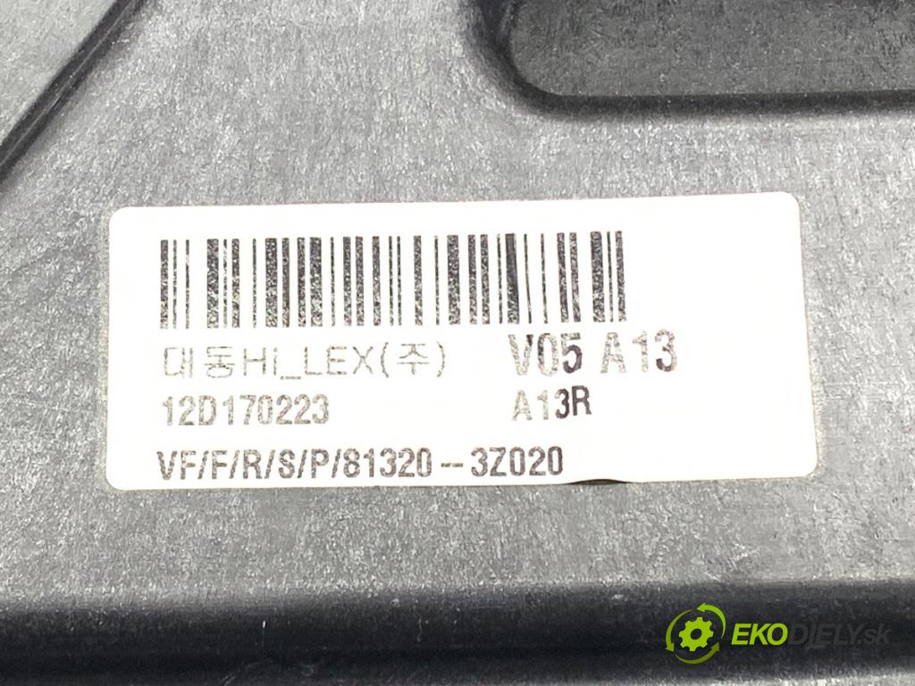 HYUNDAI i40 sedan 2012 99 kW 1.6 GDI 1591 mechanismus okna pravý přední část 81320-3Z020