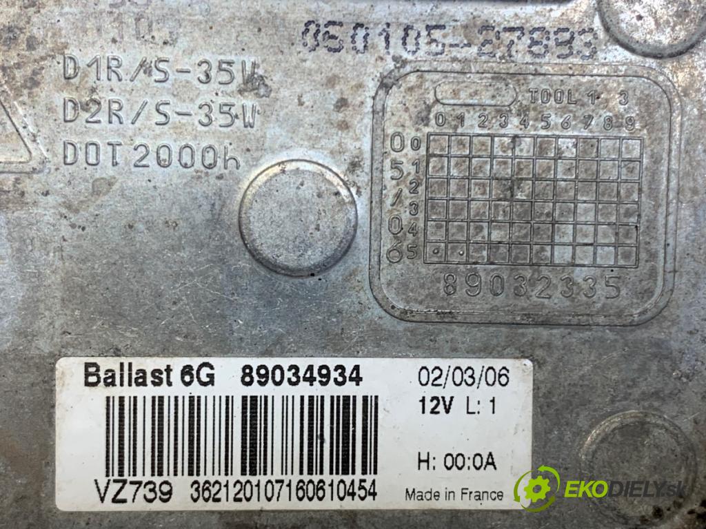 BMW E87 liftback 2006 120 kW 120 d 1995 Menič XENON 89034934 (Riadiaca jednotka xenónu)