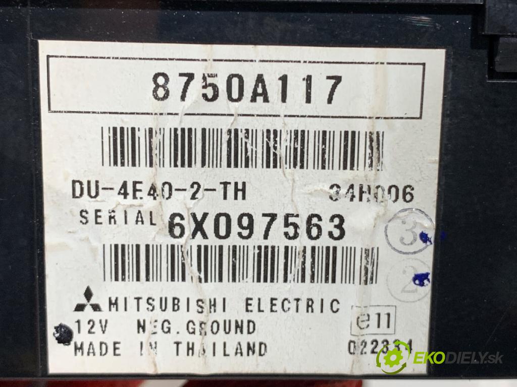 MITSUBISHI COLT VI liftback 2007 70 kW 1.3 1332 Displej 8750A117 (Přístrojové desky, displeje)
