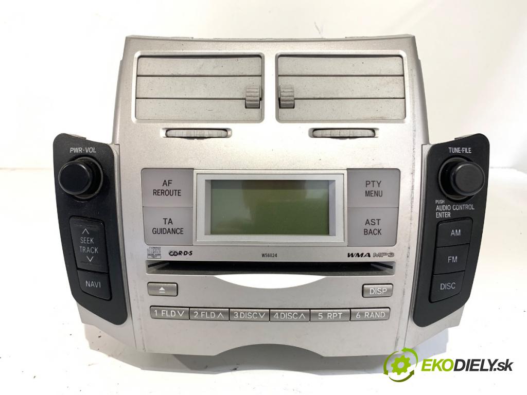 TOYOTA YARIS II liftback 2006 64 kW 1.3 VVT-i (SCP90_) 1298 RADIO 86120-OD210 (Audio zariadenie)