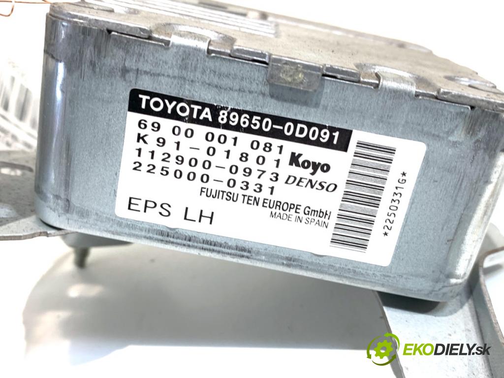 TOYOTA YARIS II liftback 2006 64 kW 1.3 VVT-i (SCP90_) 1298 Modul servočerpadlo 89650-0D091 (Riadiaca jednotka ostatné)