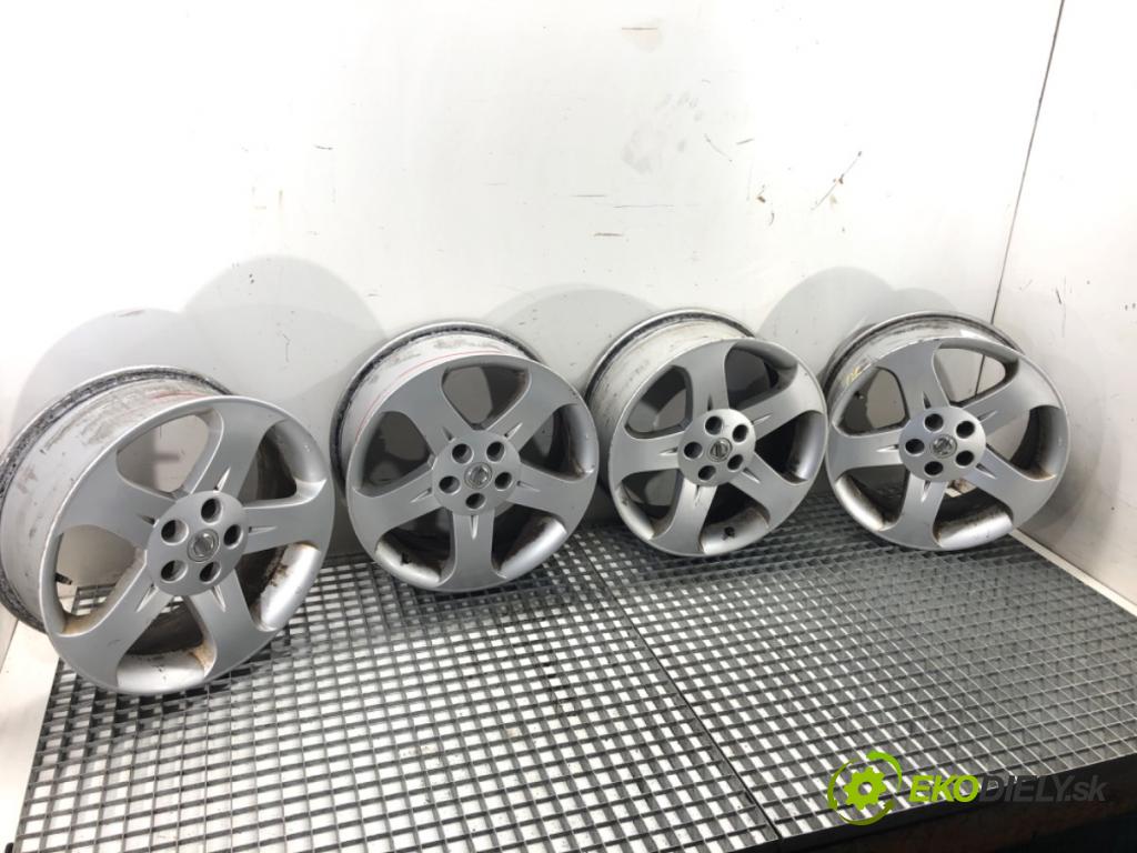 NISSAN MURANO Z50 SUV 2006 172 kW 3.5 3498 disky hliníkové 17 7,5J 5X114,3 66,6 ET 36 