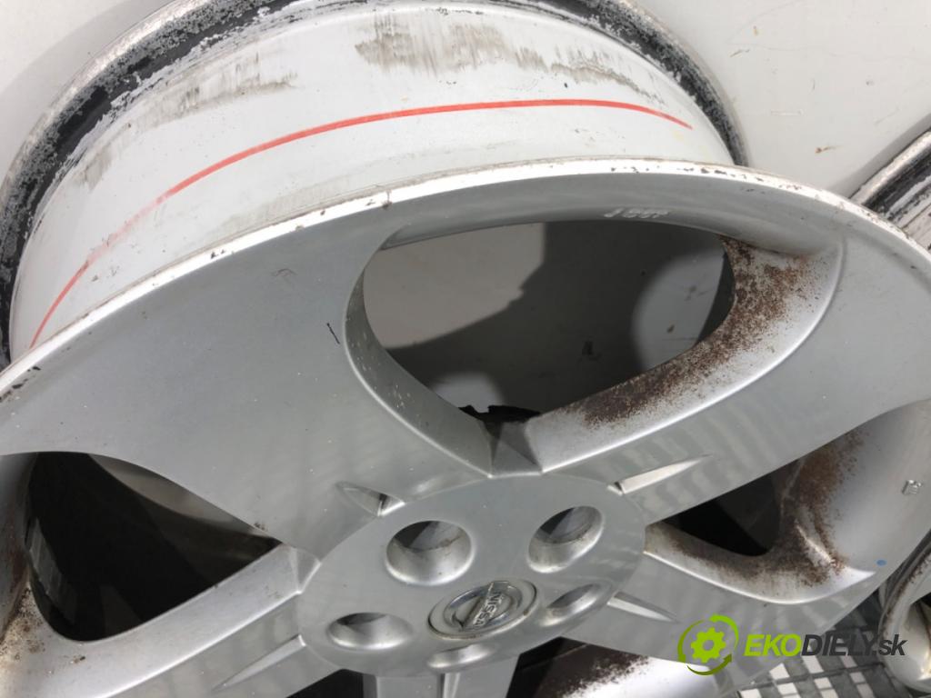 NISSAN MURANO Z50 SUV 2006 172 kW 3.5 3498 disky hliníkové 17 7,5J 5X114,3 66,6 ET 36