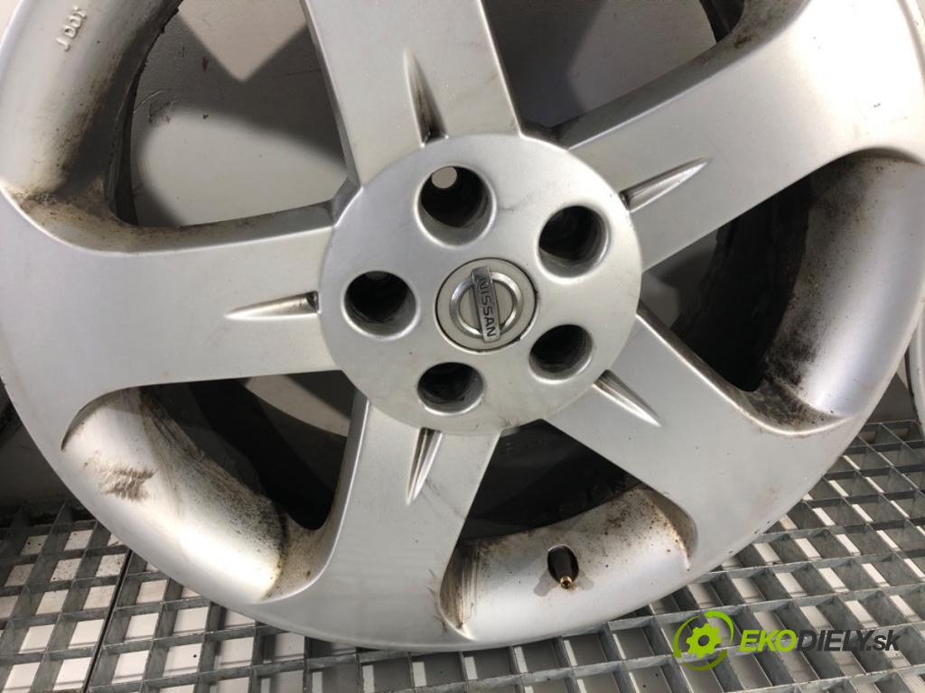 NISSAN MURANO Z50 SUV 2006 172 kW 3.5 3498 disky hliníkové 17 7,5J 5X114,3 66,6 ET 36