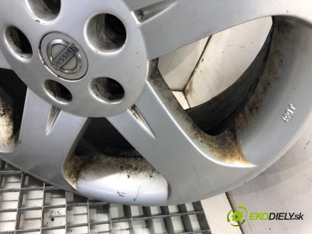 NISSAN MURANO Z50 SUV 2006 172 kW 3.5 3498 disky hliníkové 17 7,5J 5X114,3 66,6 ET 36