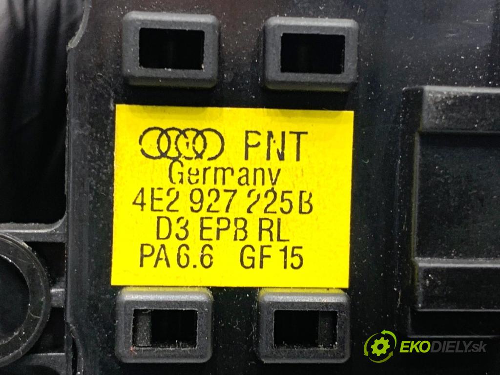 AUDI A8 D3 sedan 2003 202 kW 4.0 TDI quattro 3936 Spínač brzdy ručnej brzdy 4E2927225B (Prepínacie páčky pod volantom)