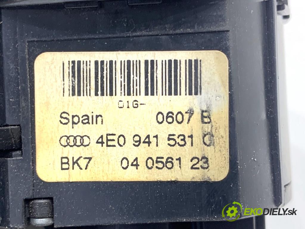 AUDI A8 D3 sedan 2003 202 kW 4.0 TDI quattro 3936 Spínač svetiel 4E0941531G