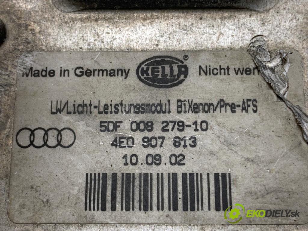 AUDI A8 D3 sedan 2003 202 kW 4.0 TDI quattro 3936 Menič XENON 4E0907813 5DF008279 (Riadiaca jednotka xenónu)