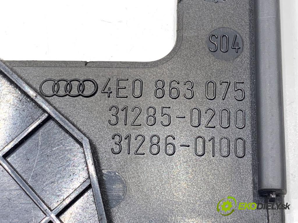 AUDI A8 D3 sedan 2003 202 kW 4.0 TDI quattro 3936 Priehradka, kastlík telefón 4E0863075