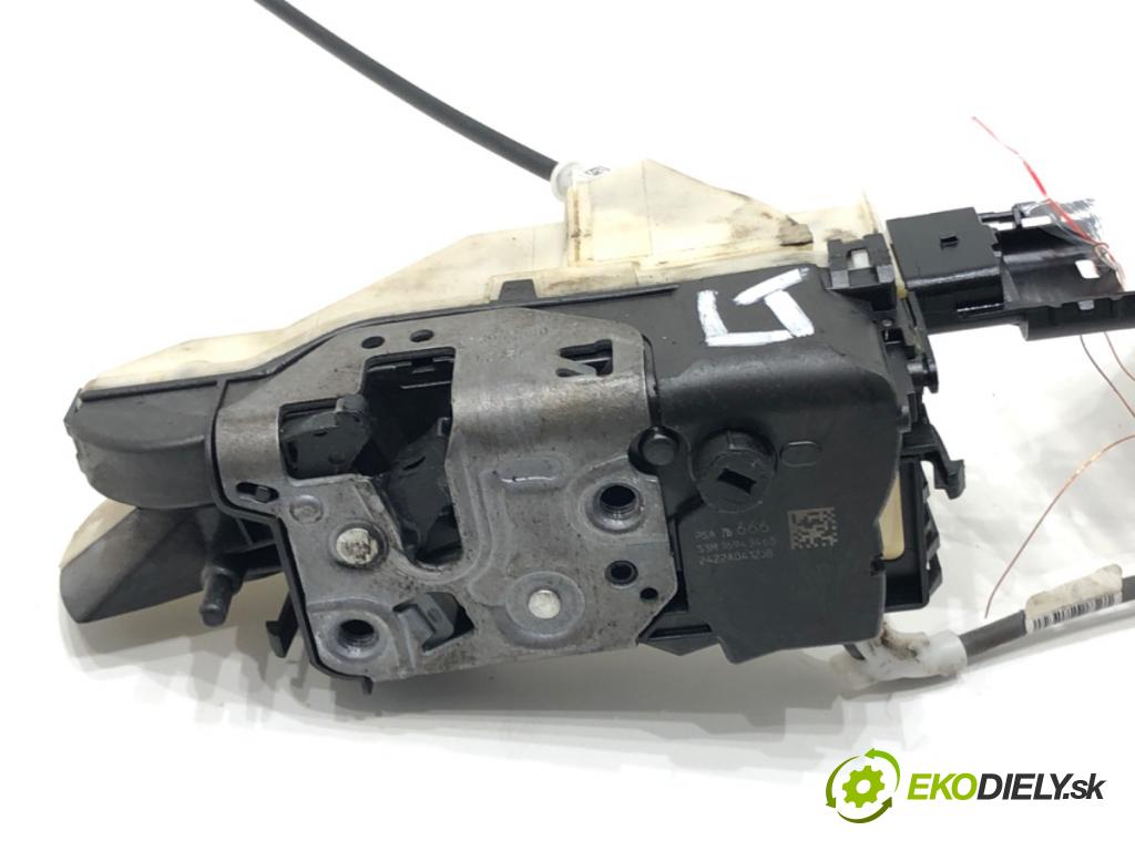 PEUGEOT PARTNER II Nadwozie pełne/minivan 2012 66 kW 1.6 HDi 1560 zámok dveře levý zadní část PSA216666