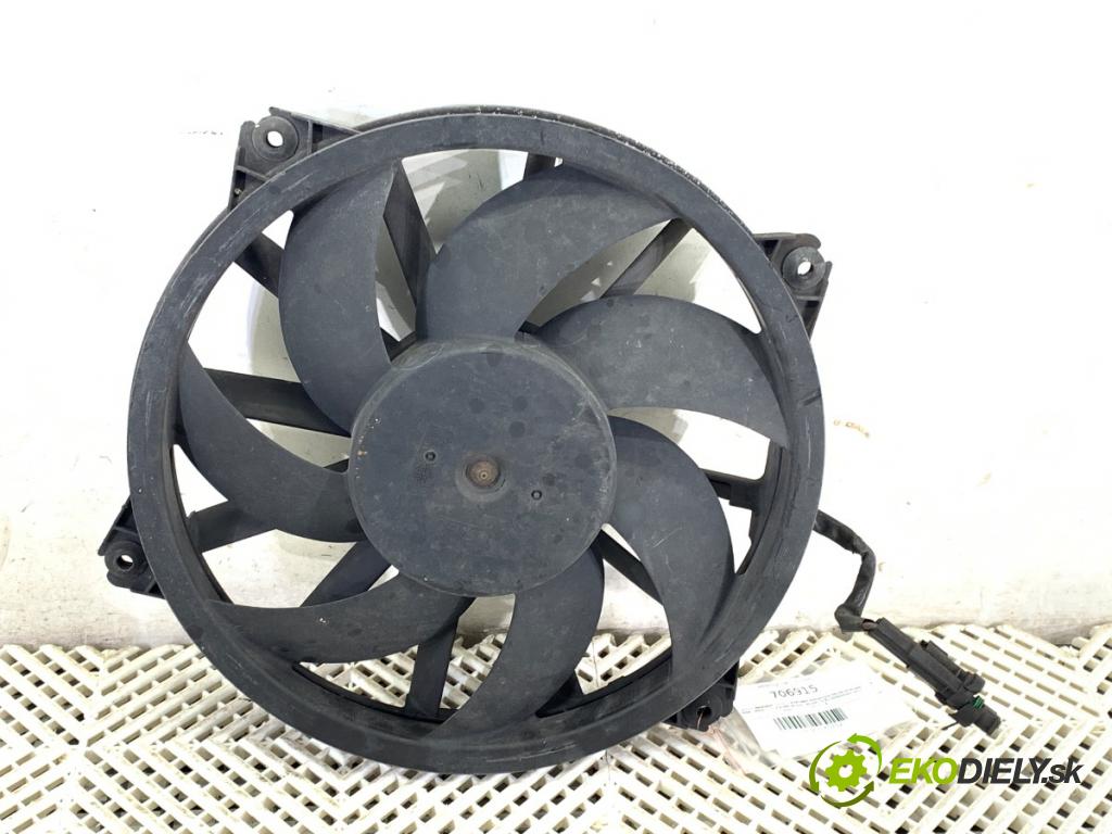 PEUGEOT PARTNER II Nadwozie pełne/minivan 2012 66 kW 1.6 HDi 1560 Ventilátor chladiča 9673009880 (Ventilátor)