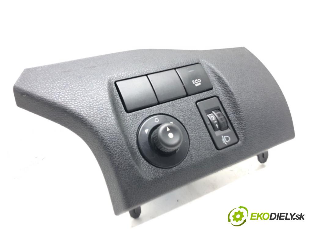 PEUGEOT PARTNER II Nadwozie pełne/minivan 2012 66 kW 1.6 HDi 1560 Prepínač nastavenia spätných zrkadiel 9680907377 (Prepínacie páčky pod volantom)