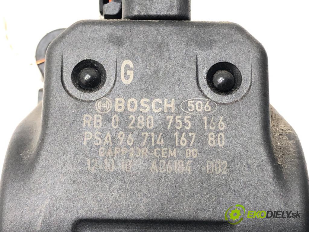 PEUGEOT PARTNER II Nadwozie pełne/minivan 2012 66 kW 1.6 HDi 1560 Potenciometer plynu 9671416780 (Pedál)