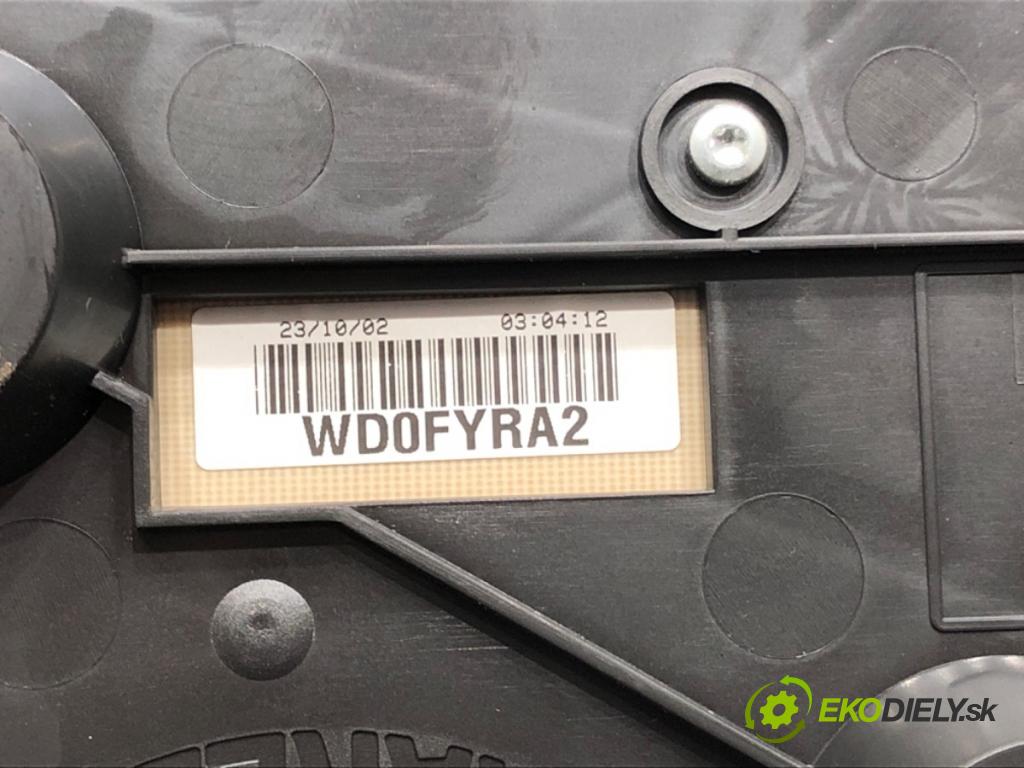 PEUGEOT PARTNER II Nadwozie pełne/minivan 2012 66 kW 1.6 HDi 1560 Prístrojovka 555001310104 (Prístrojová doska, displej)