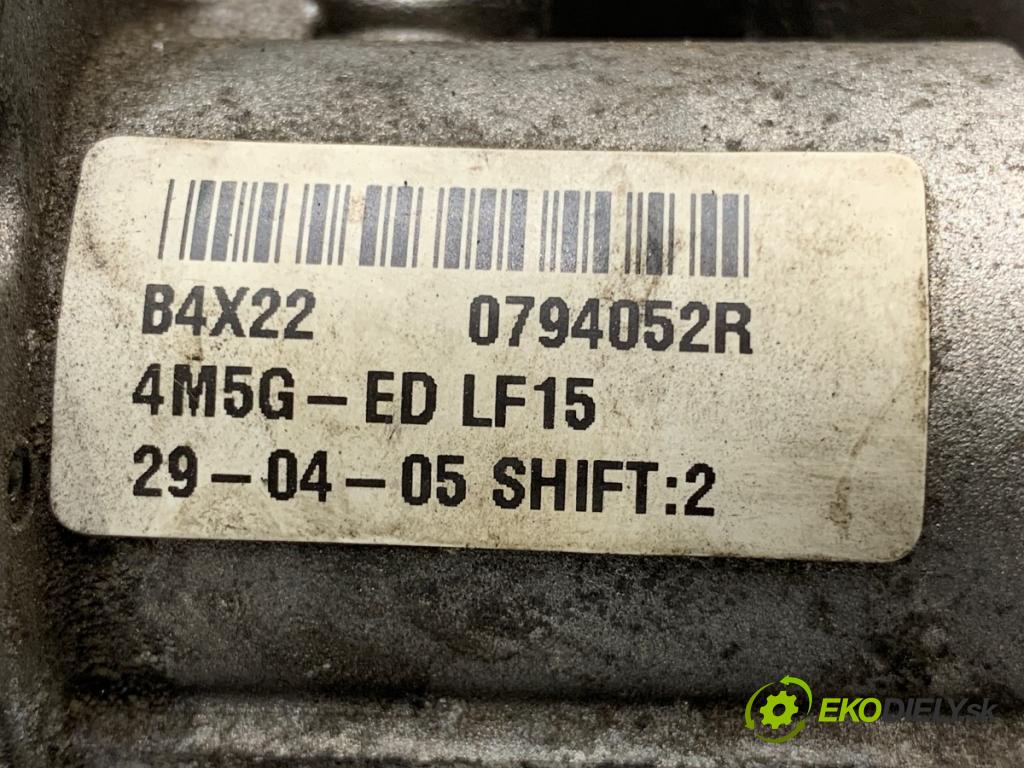 FORD FOCUS C-MAX nadwozie wielkoprzestrzenne (MPV) 2005 92 kW 1.8 1798 Škrtiaca klapka 4M5G-ED LF15 (Škrtiaca klapka)