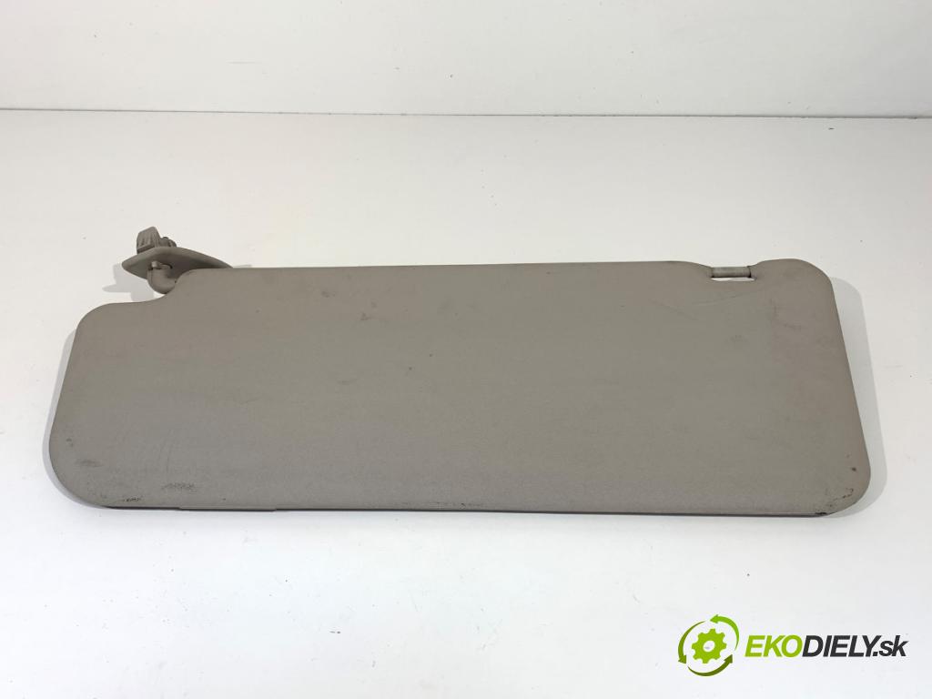 PEUGEOT PARTNER II Nadwozie pełne/minivan 2012 66 kW 1.6 HDi 1560 Clona slnečná ľavy 