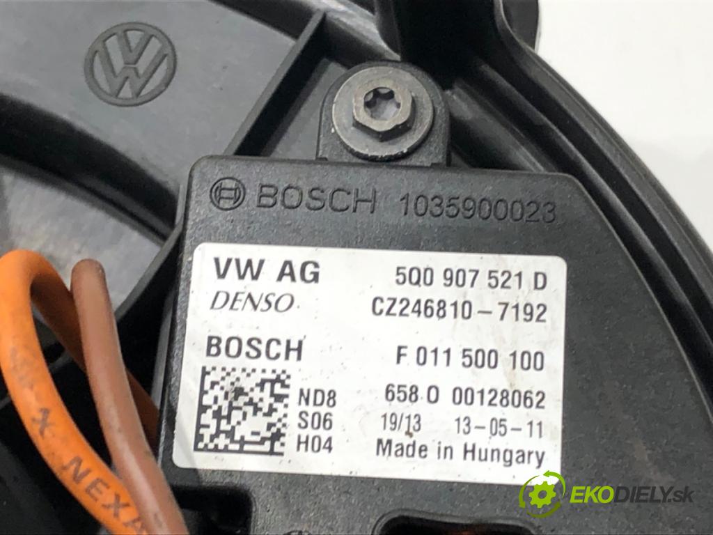VW GOLF VII liftback 2013 77 kW 1.2 TSI 1197 ventilátor kúrenia 5Q1819021A