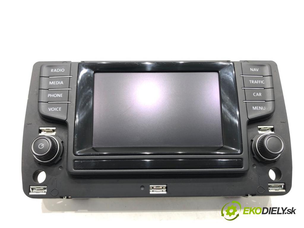 VW GOLF VII (5G1, BQ1, BE1, BE2) 2012 - 2022    1.2 TSI 77 kW [105 KM] benzyna 2012 - 2017  RADIO 5G0919605D (Audio zariadenie)