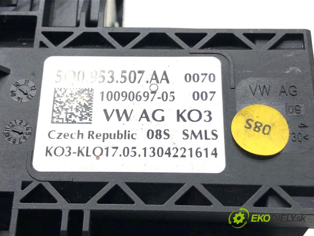 VW GOLF VII liftback 2013 77 kW 1.2 TSI 1197 Prepínač kombinovaný 5Q0953507AA (Prepínacie páčky pod volantom)
