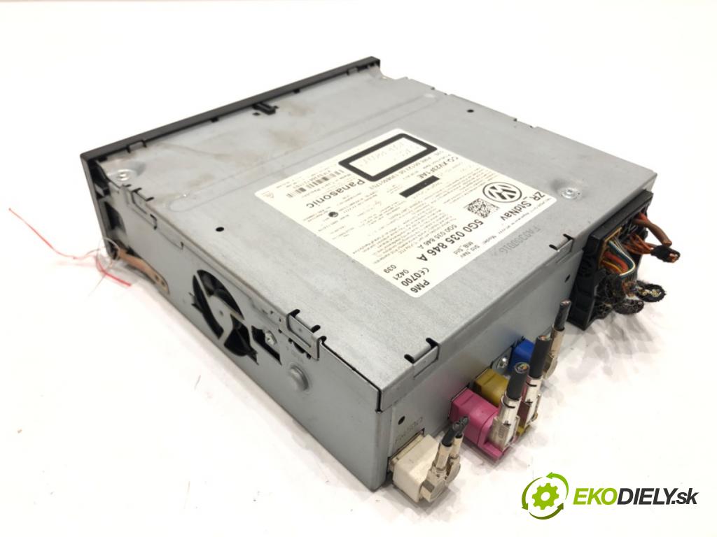 VW GOLF VII (5G1, BQ1, BE1, BE2) 2012 - 2022    1.2 TSI 77 kW [105 KM] benzyna 2012 - 2017  čítač navigácie 5G0035846A (Elektrosúčasti ostatné)