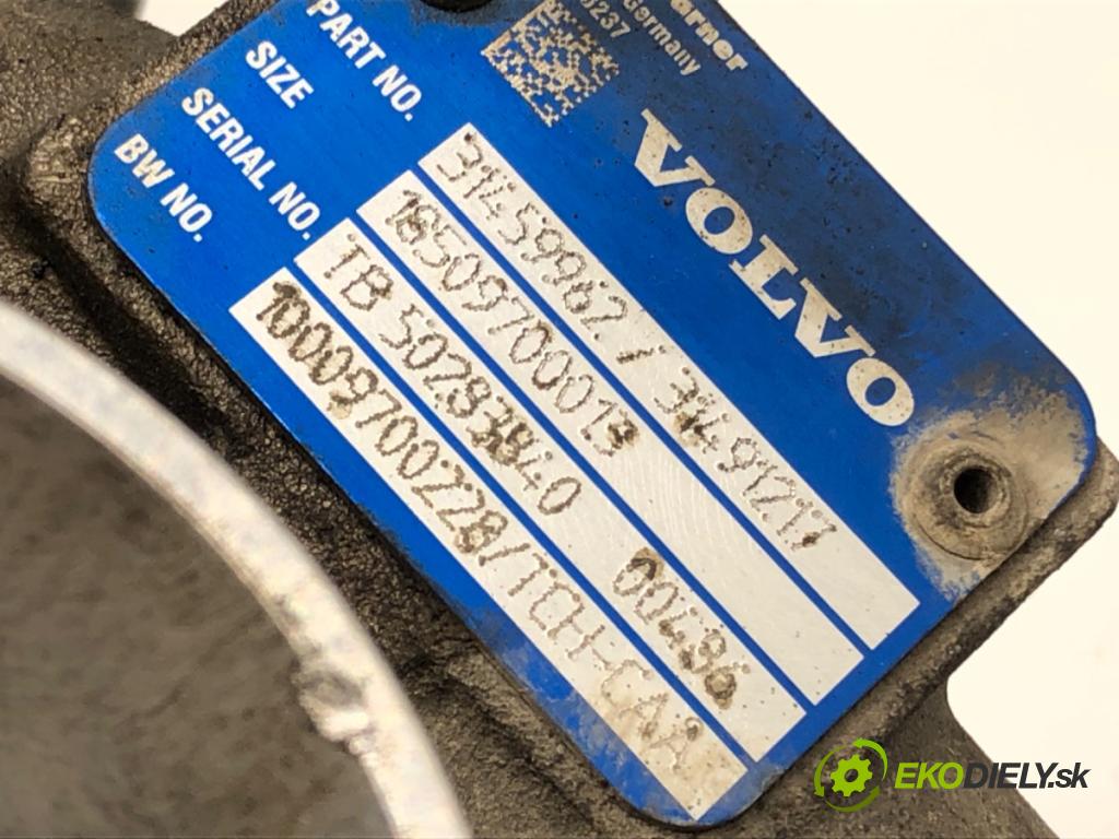 VOLVO XC60 I SUV 2017 110 kW D3 1969 turbo 31459962 (Turbodúchadla (kompletní))