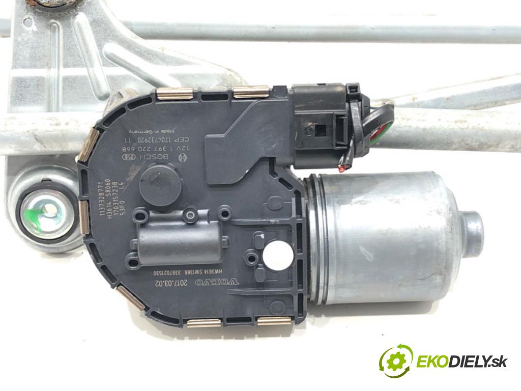 VOLVO XC60 I SUV 2017 110 kW D3 1969 Mechanizmus stieračov predný 3397021530 (Motorček stieračov predný)