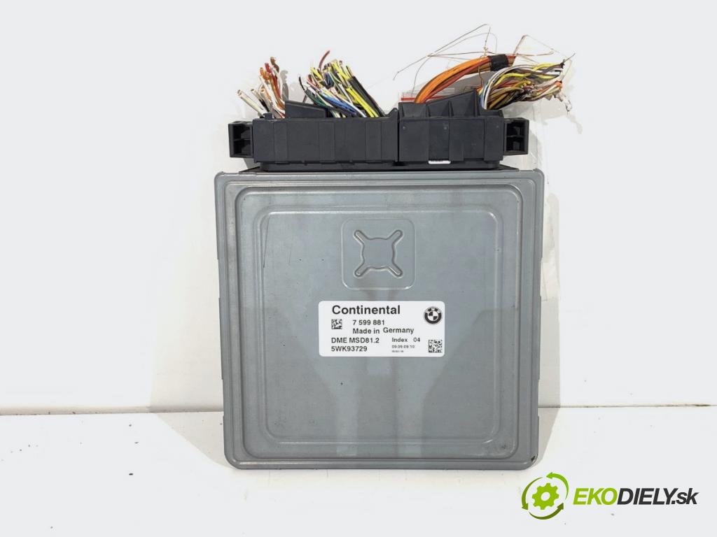 BMW 3 Touring (E91) 2004 - 2012    318 i 105 kW [143 KM] benzyna 2007 - 2012  riadiaca jednotka Motor 7599881 (Riadiaca jednotka)