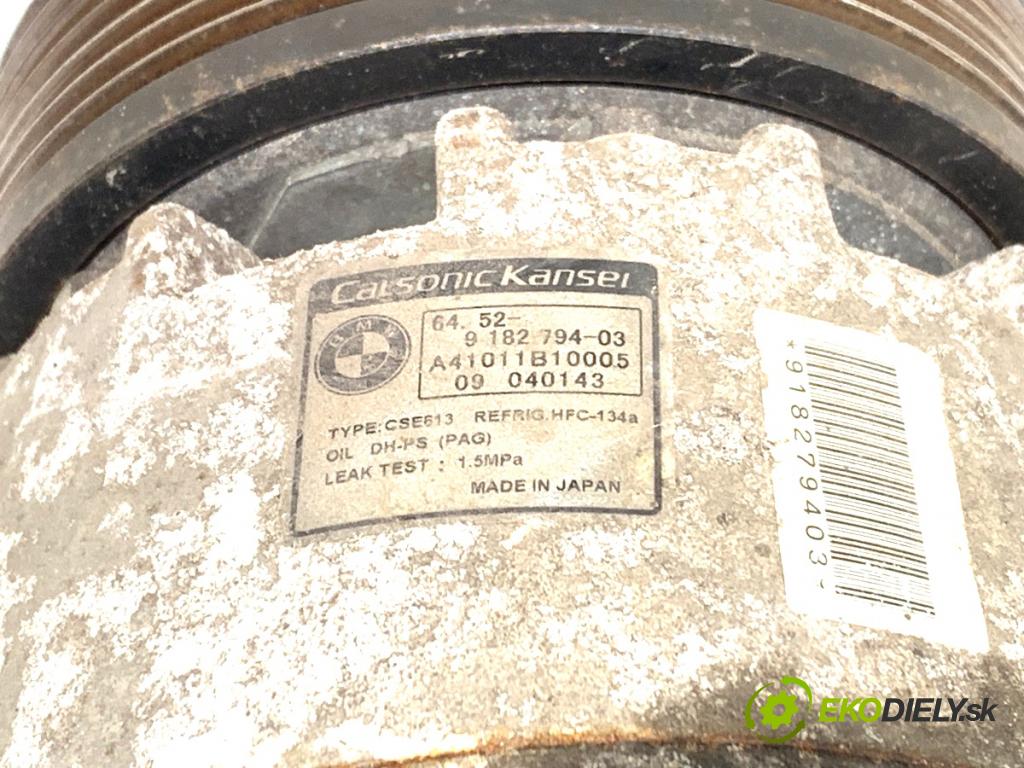 BMW 3 Touring (E91) 2004 - 2012    318 i 105 kW [143 KM] benzyna 2007 - 2012  Kompresor klimatizácie 9182794 (Kompresor klimatizácie)