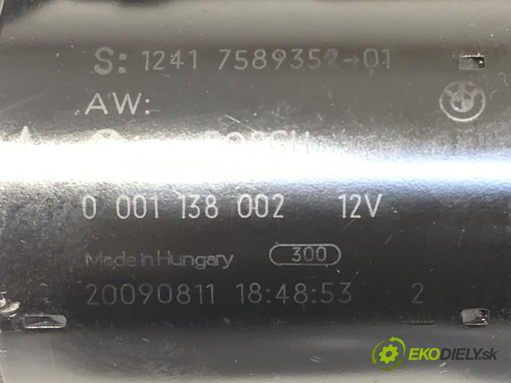 BMW 3 Touring (E91) 2004 - 2012    318 i 105 kW [143 KM] benzyna 2007 - 2012  Štartér 7589352 (Štartér)