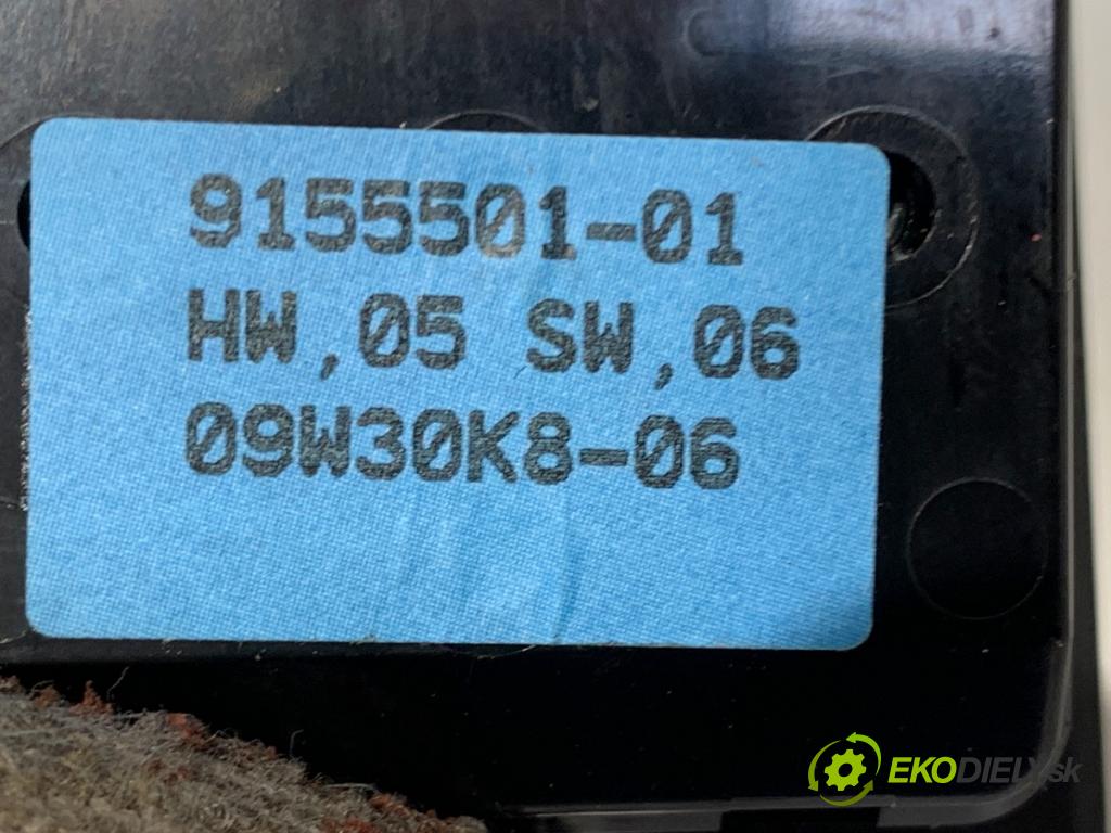 BMW 3 Touring (E91) 2004 - 2012    318 i 105 kW [143 KM] benzyna 2007 - 2012  Prepínač okien 9155501 (Prepínacie páčky pod volantom)